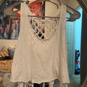 Forever 21 White Tank top